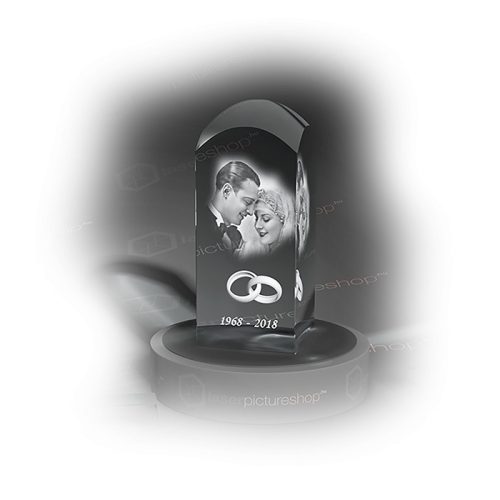 3D Gravír Trófea: 55*130*55 mm