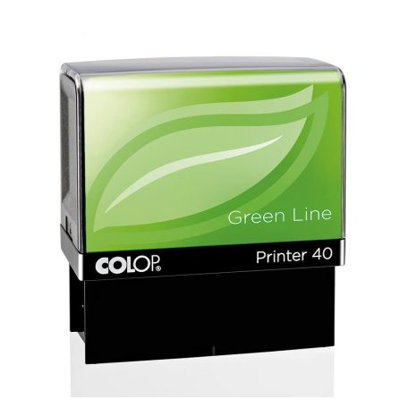 Bélyegzőtest Colop Printer IQ40 GreenLine (59x23 mm) 6 soros