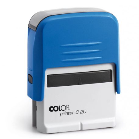 Bélyegzőtest Colop Printer C20 (38x14 mm) 4 soros, kék
