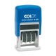 Bélyegző, Colop Dátum S 120 Mini (4 mm), Figures, angol