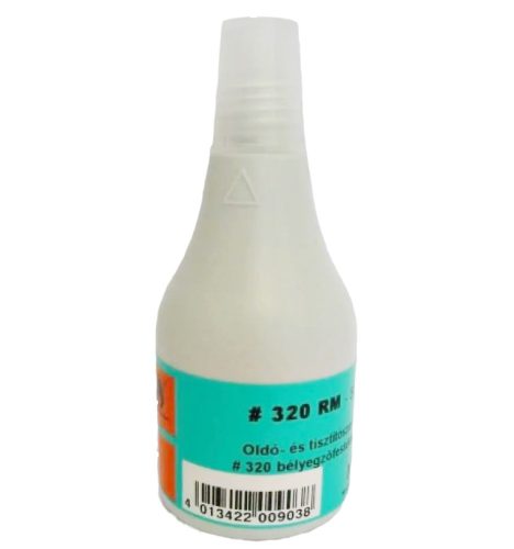 Bélyegzőfesték oldószer, 50 ml, 320RM