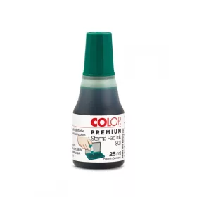 Bélyegzőfesték, 25 ml, Colop 801/25, zöld