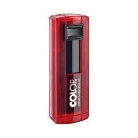   Bélyegzőtest, Colop Pocket Stamp Plus 30 (47x18 mm), 5 soros, bíbor