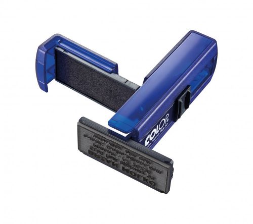 Bélyegzőtest, Colop Pocket Stamp Plus 30 (47x18 mm), 5 soros, indigó