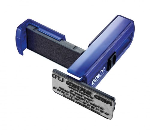 Bélyegzőtest, Colop Pocket Stamp Plus 40 (59x23 mm), 6 soros, indigó
