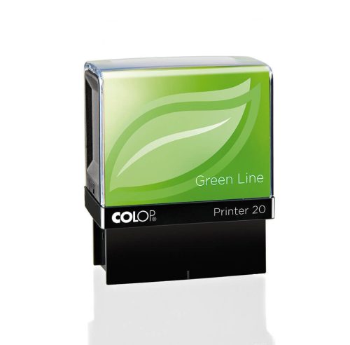 Bélyegzőtest, Colop Printer IQ20 GreenLine (38x14 mm), 4 soros