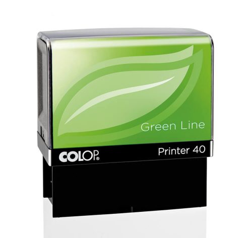 Bélyegzőtest, Colop Printer IQ40 GreenLine (59x23 mm), 6 soros
