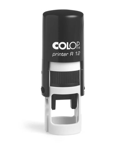 Bélyegzőtest, Colop Printer R12 (12 mm kör), fekete