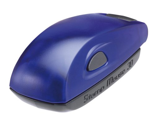 Bélyegzőtest, Colop Stamp Mouse 30 (47x18 mm), 5 soros, indigó