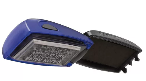 Bélyegzőtest, Colop Stamp Mouse 30 (47x18 mm), 5 soros, indigó