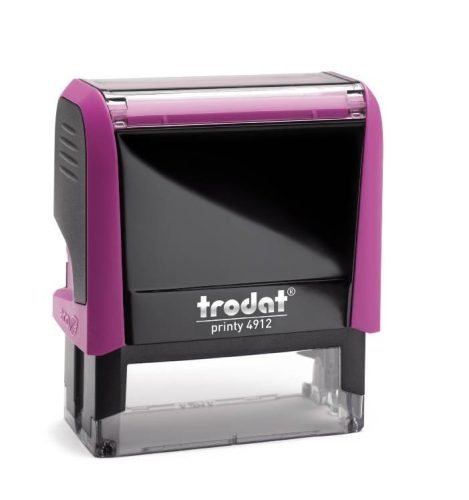Bélyegzőtest, Trodat 4912 (47x18 mm), 5 soros, pink