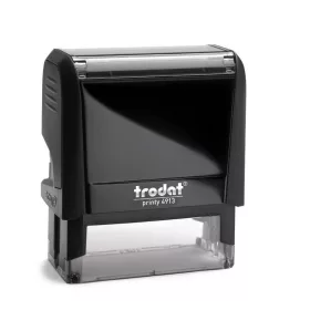 Bélyegzőtest, Trodat 4913 (59x23 mm), 6 soros, fekete