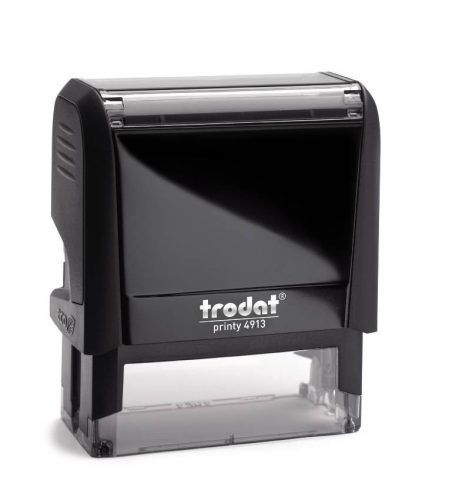 Bélyegzőtest, Trodat 4913 (59x23 mm), 6 soros, fekete