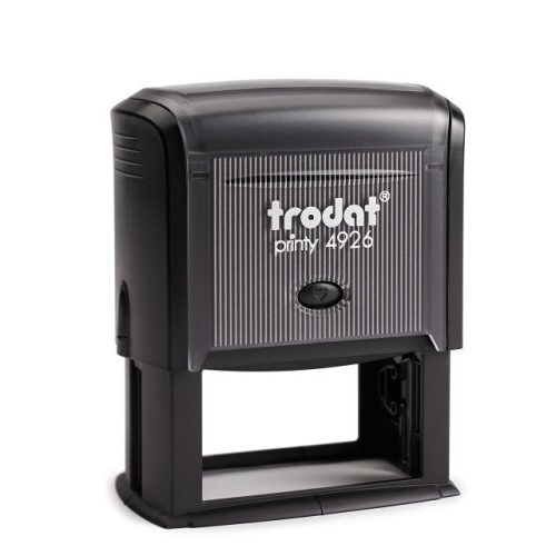 Bélyegzőtest, Trodat 4926 (75x38 mm), 8 soros, fekete