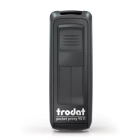 Bélyegzőtest, Trodat 9511 (38x14 mm), 4 soros, fekete