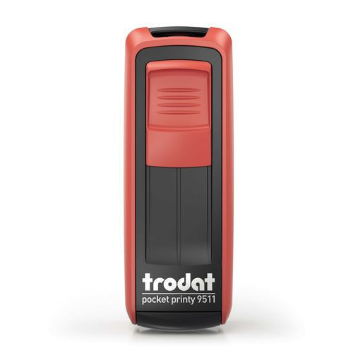 Bélyegzőtest, Trodat 9511 (38x14 mm), 4 soros, piros