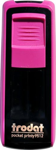 Bélyegzőtest, Trodat 9512 (47x18 mm), 5 soros, pink