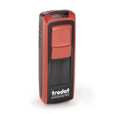 Bélyegzőtest, Trodat 9512 (47x18 mm), 5 soros, piros