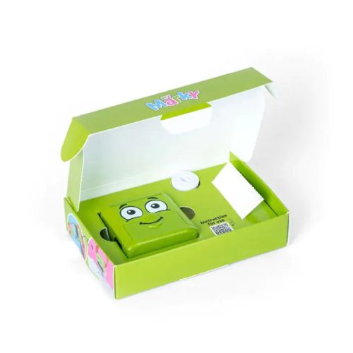 Bélyegzőtest, Colop Marky, textilbélyegző, zöld