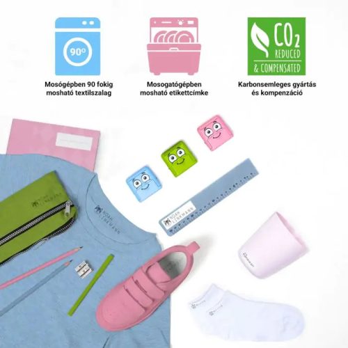 Bélyegzőtest, Colop Marky, textilbélyegző, zöld