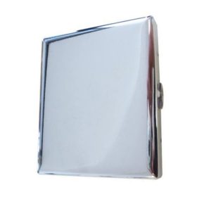   Gravírozott Fém cigaretta tárca négyzet alakú (95*80 mm)
