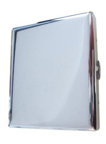 Gravírozott Fém cigaretta tárca négyzet alakú (95*80 mm)