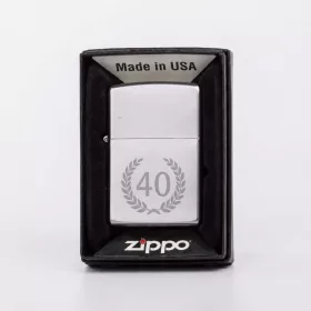 Gravírozott Fém Zippo benzines gyújtó matt