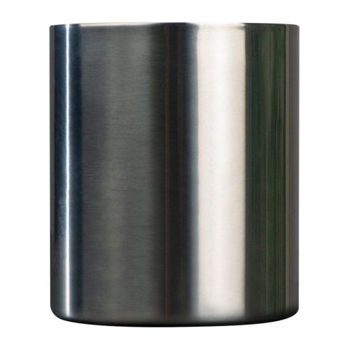 Gravírozott fém bögre dupla falú