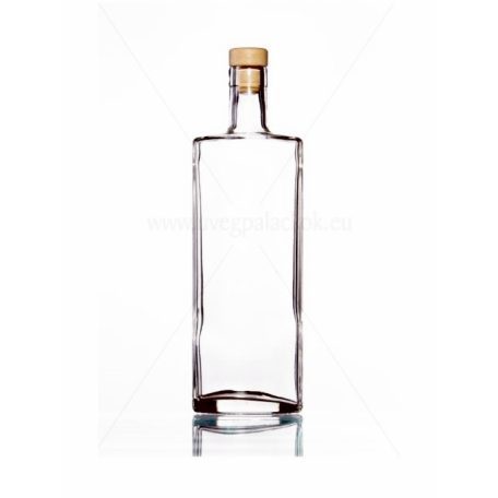 Gravírozott Pálinkás üveg 0,5 l-es szögletes rövid nyakú (Aceide)