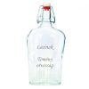 Gravírozott Pálinkás üveg 0,5 l-es csatos (Flaschetta)