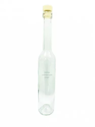 Gravírozott Pálinkás üveg 0,5 l-es vékony