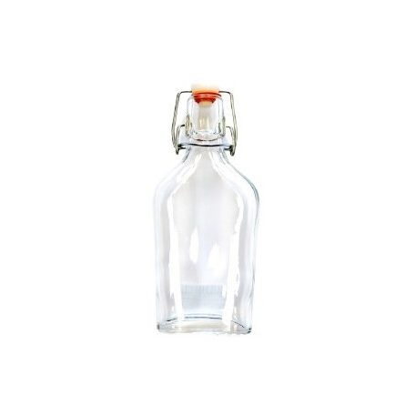Gravírozott pálinkás üveg csatos (Flasche)  0,2l