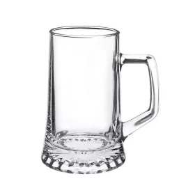   Gravírozott korsó 510 ml átlátszó sörös Bormioli Rocco