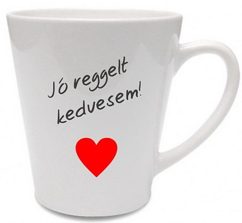 Nyomtatott Bögre latte bögre