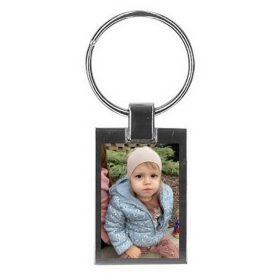 Nyomtatott Kulcstartó téglalap 1 oldalas