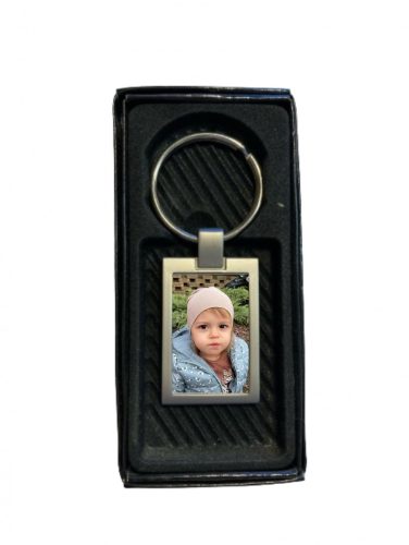 Nyomtatott Kulcstartó téglalap 1 oldalas