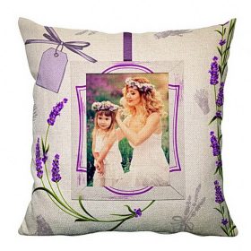 Nyomtatott Párna Levendulás 40*40 cm