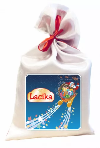 Nyomtatott mikulás zsák