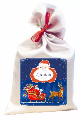Nyomtatott mikulás zsák