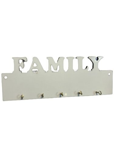Nyomtatott kulcstartó fali mdf (family)