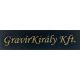 Gravírozott kétrétegű névtábla (1,6mm fekete-arany)
